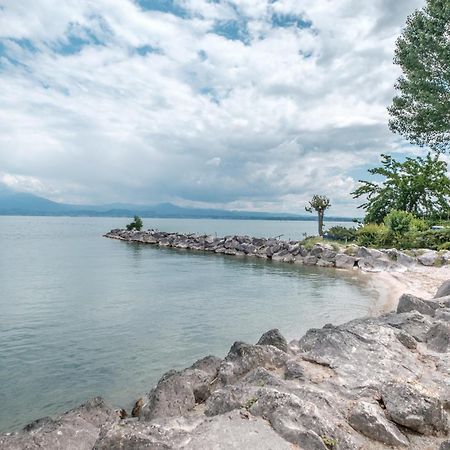 Casa Lugana 9 - Monolocale Con Piscina Fronte Lago Сірміоне Екстер'єр фото